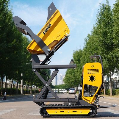 20MPa Motor perjalanan yang kuat Mini Dumper 500kg 85mm Ground Clearance