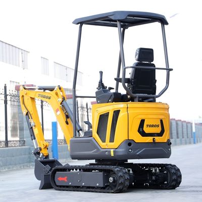 920mm Track Center Distance Mini Crawler Excavator Untuk Meningkatkan Produktivitas