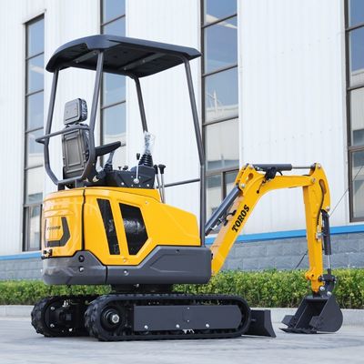Ekskavator Mini Crawler Berkinerja Tinggi Kemampuan Penggalian yang Kuat