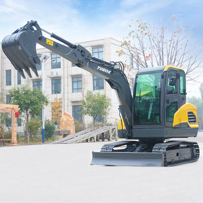 1800mm Wheelbase Mini Digger Machine Dengan Kapasitas Ember 0,16m3