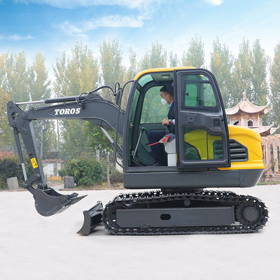 1800mm Wheelbase Mini Digger Machine Dengan Kapasitas Ember 0,16m3