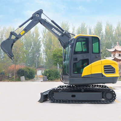 1800mm Wheelbase Mini Digger Machine Dengan Kapasitas Ember 0,16m3