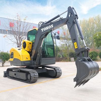 1800mm Wheelbase Miniature Digger dengan 1820mm Min Tail Swing Radius
