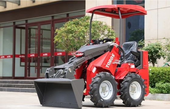 Sitting-on mini skid steer loader CE EURO 5 bersertifikat