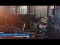 Ban padat 2,5-3,5 Ton Diesel Forklift Truk Forklift Tugas Berat Untuk Gudang