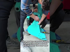 19KW Toros Mini Excavator Hidraulik 1,5 Ton Mini Digger Penggunaan Rumah