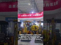 Teknik Kota 2.5 Ton Mini Excavator 24.5kw Micro Mini Digger Dengan Cab