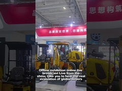 11.8KW 2600rpm 1,8 Ton Mini Excavator Mesin Penggali Kecil Untuk Pertanian