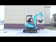 Crawler Toros Mini Excavator 2,6 Ton Peralatan Penggalian Kecil Untuk Perbaikan Jalan