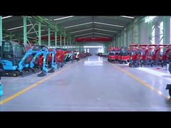 Crawler Toros Mini Excavator 2,6 Ton Peralatan Penggalian Kecil Untuk Perbaikan Jalan